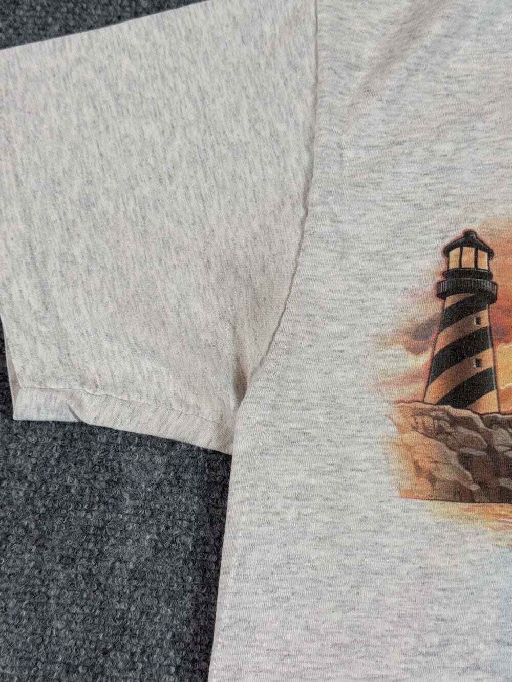 Vintage Single Stitch Sailing Ocean Nature Tshirt Size Large - Picture 5 of 11